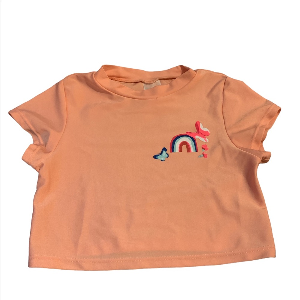 Cat & Jack Crop Swim Shirt